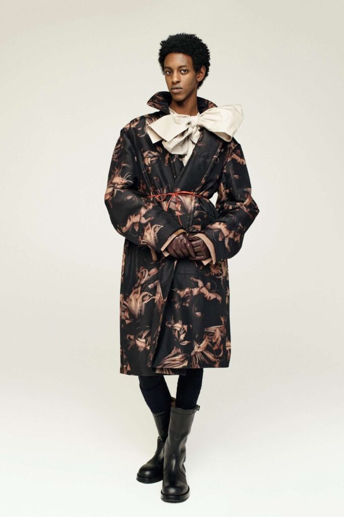 Dries Van Noten AW25, reviewed by The Cold Magazine — look 1