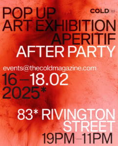 Fashion pop-up and art exhibition in London with exclusive designer collections and immersive experience