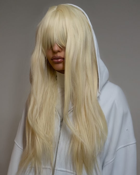 Dark editorial photo from 'Final Girl - I May Be Dead But I'm Still Pretty'