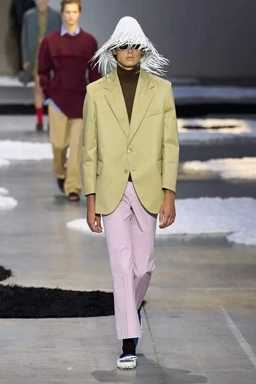 Prada SS26 minimalism, reviewed by The Cold Magazine — look 2
