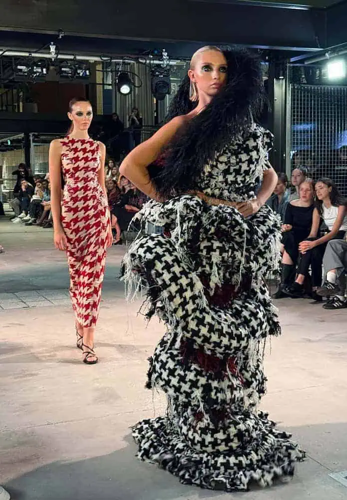 Malon's Manchester Fashion Week debut, in The Cold Magazine