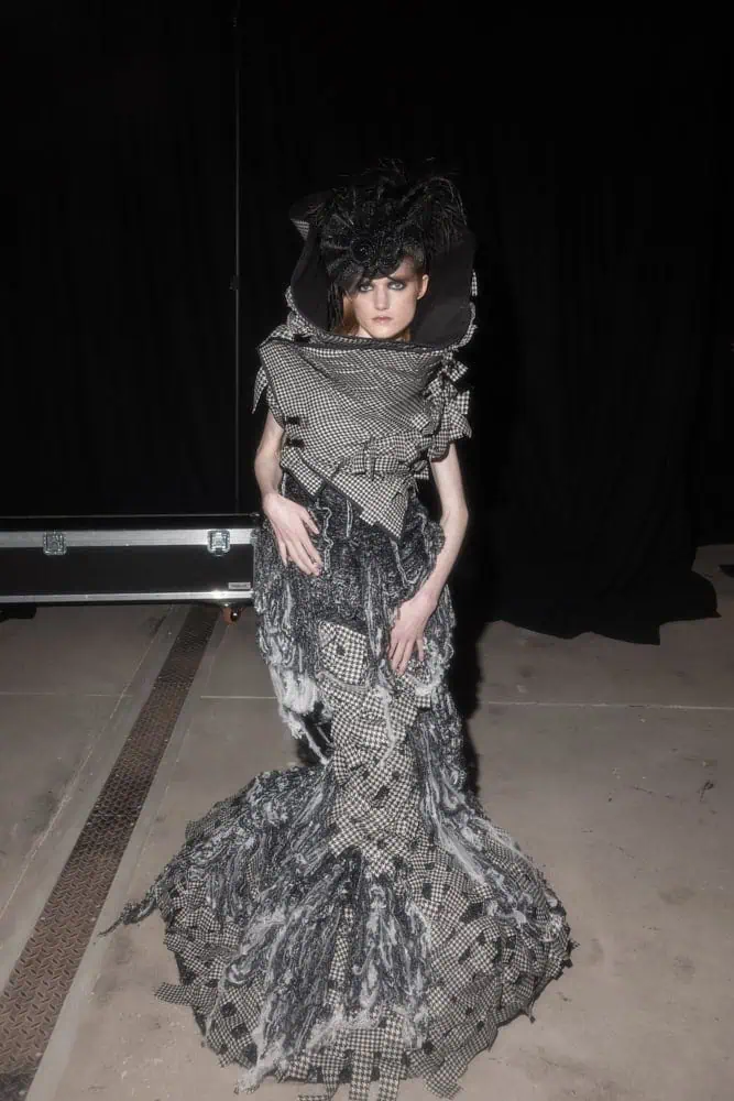 Malon's Manchester Fashion Week debut, in The Cold Magazine — look 4
