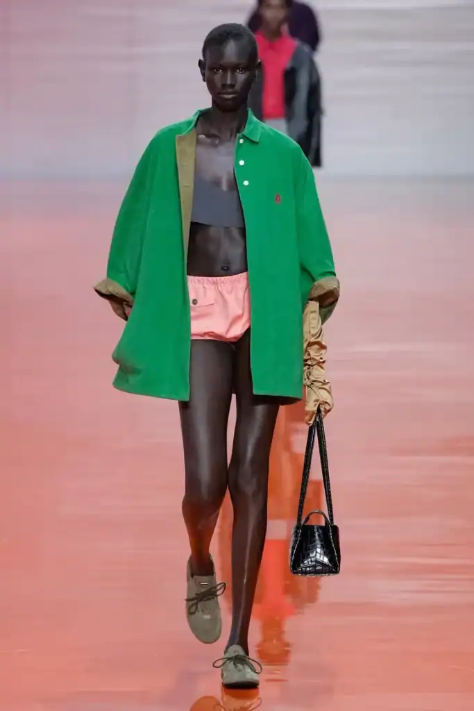 Prada SS26 at Milan Fashion Week, reviewed by The Cold Magazine — look 1