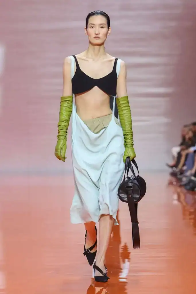 Prada SS26 at Milan Fashion Week, reviewed by The Cold Magazine — look 4