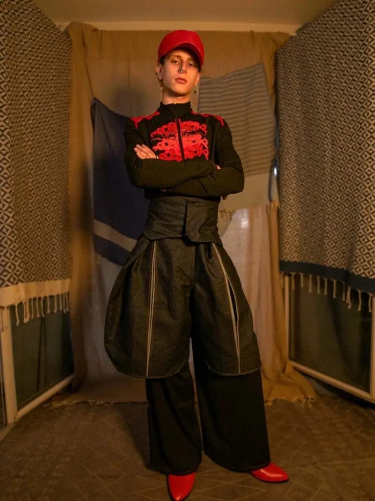 Emerging designers at HEAD Geneve, selected by The Cold Magazine — look 1