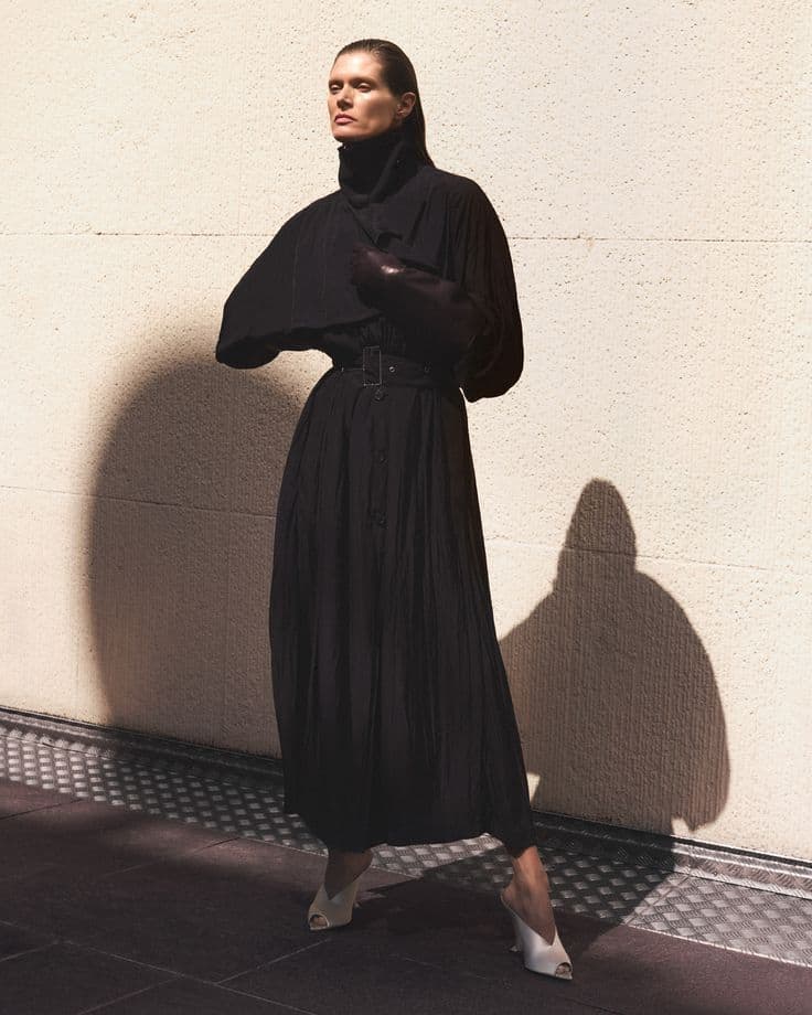 Lanvin Autumn/Winter collection look reflecting the brand’s post-Elbaz aesthetic.