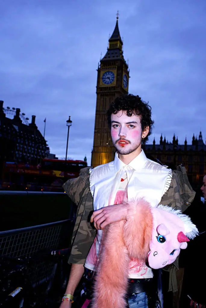 It's a Doll World runway story, in The Cold Magazine — look 8
