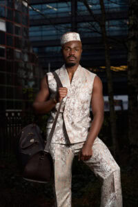 Paul Williams, the British-Nigerian designer, in The Cold Magazine