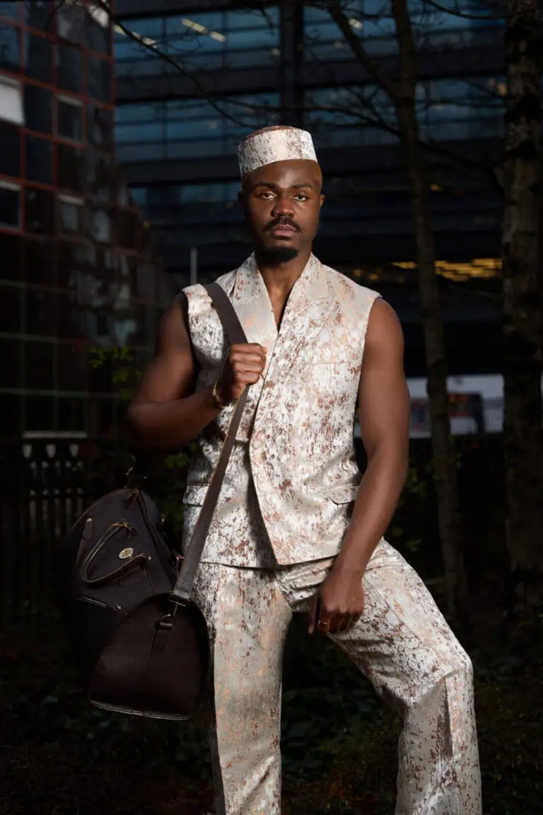 Paul Williams, the British-Nigerian designer, in The Cold Magazine