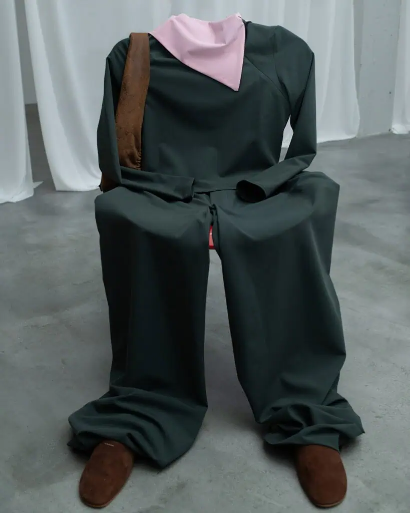 Saelf's Nessuna Forma Basta at Fondazione Sozzani, in The Cold Magazine — look 12