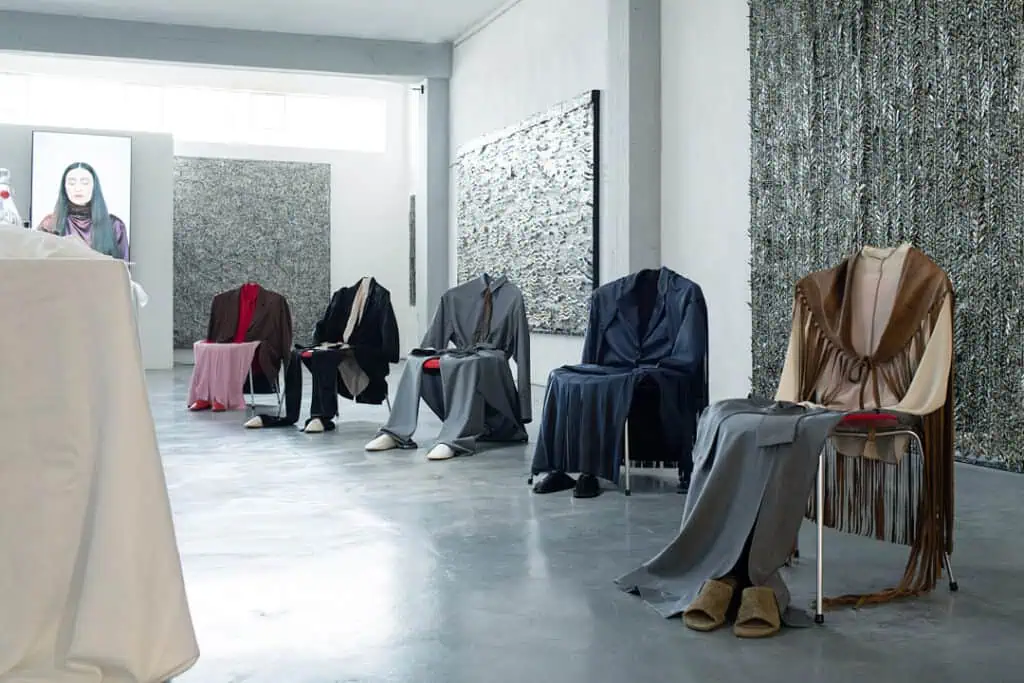 Saelf's Nessuna Forma Basta at Fondazione Sozzani, in The Cold Magazine — look 7