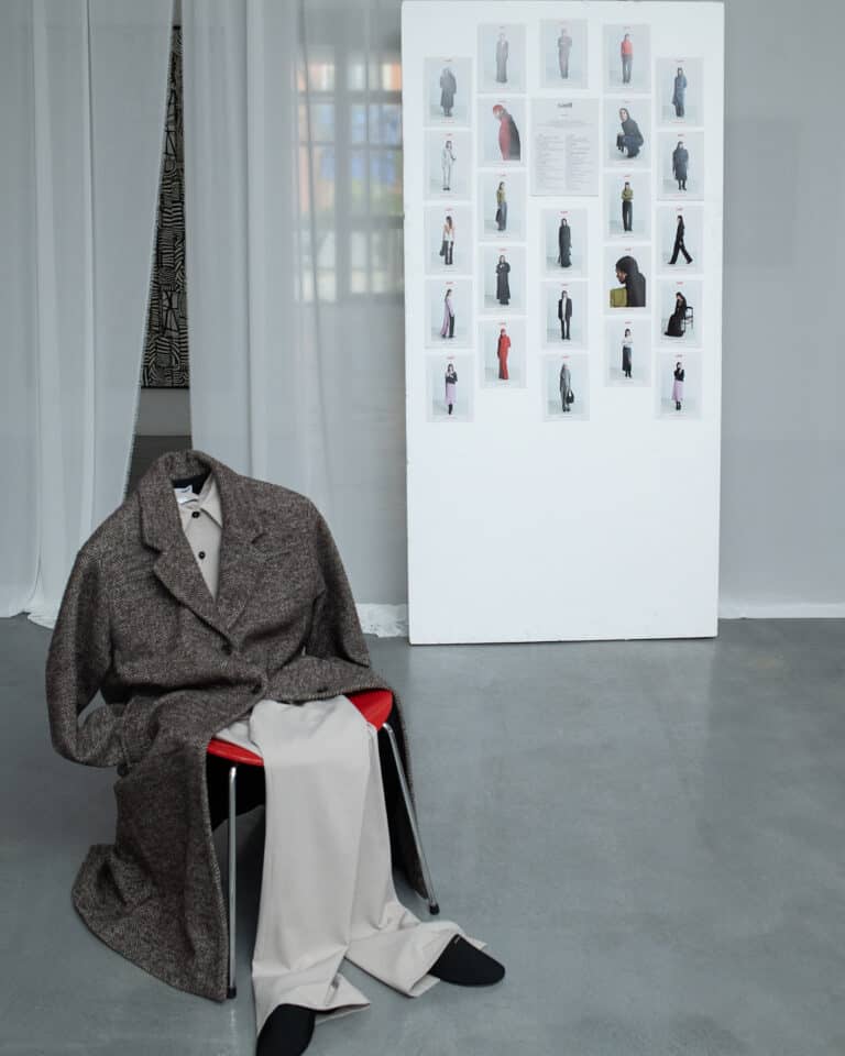Saelf's Nessuna Forma Basta at Fondazione Sozzani, in The Cold Magazine — look 6