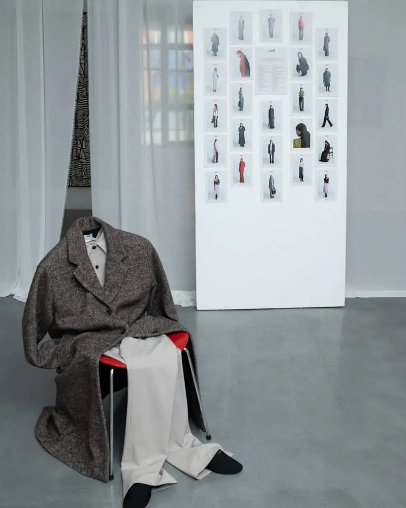 Saelf's Nessuna Forma Basta at Fondazione Sozzani, in The Cold Magazine — look 6