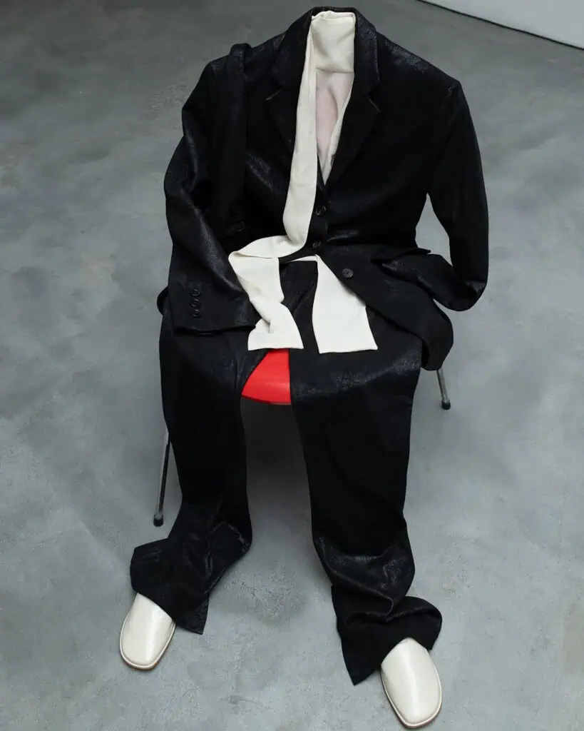 Saelf's Nessuna Forma Basta at Fondazione Sozzani, in The Cold Magazine — look 13