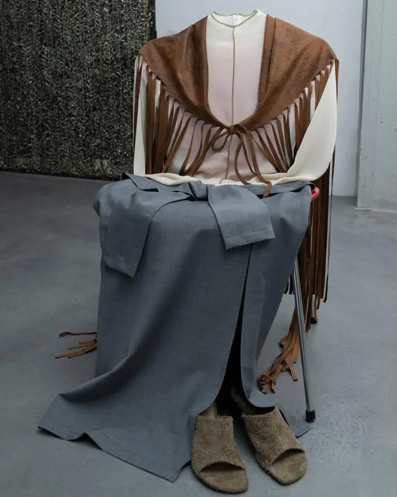 Saelf's Nessuna Forma Basta at Fondazione Sozzani, in The Cold Magazine — look 11