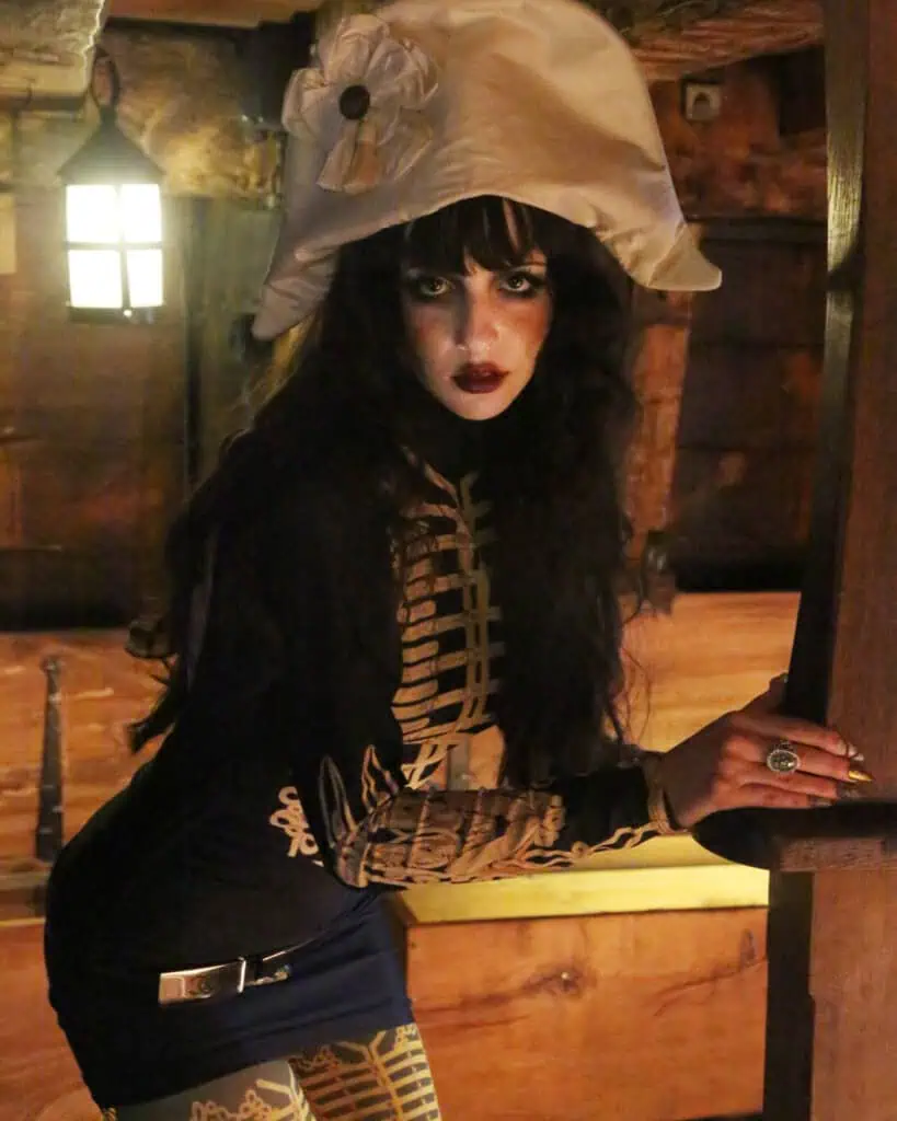 Desiree fashion editorial on bodily alienation for The Cold Magazine — look 3