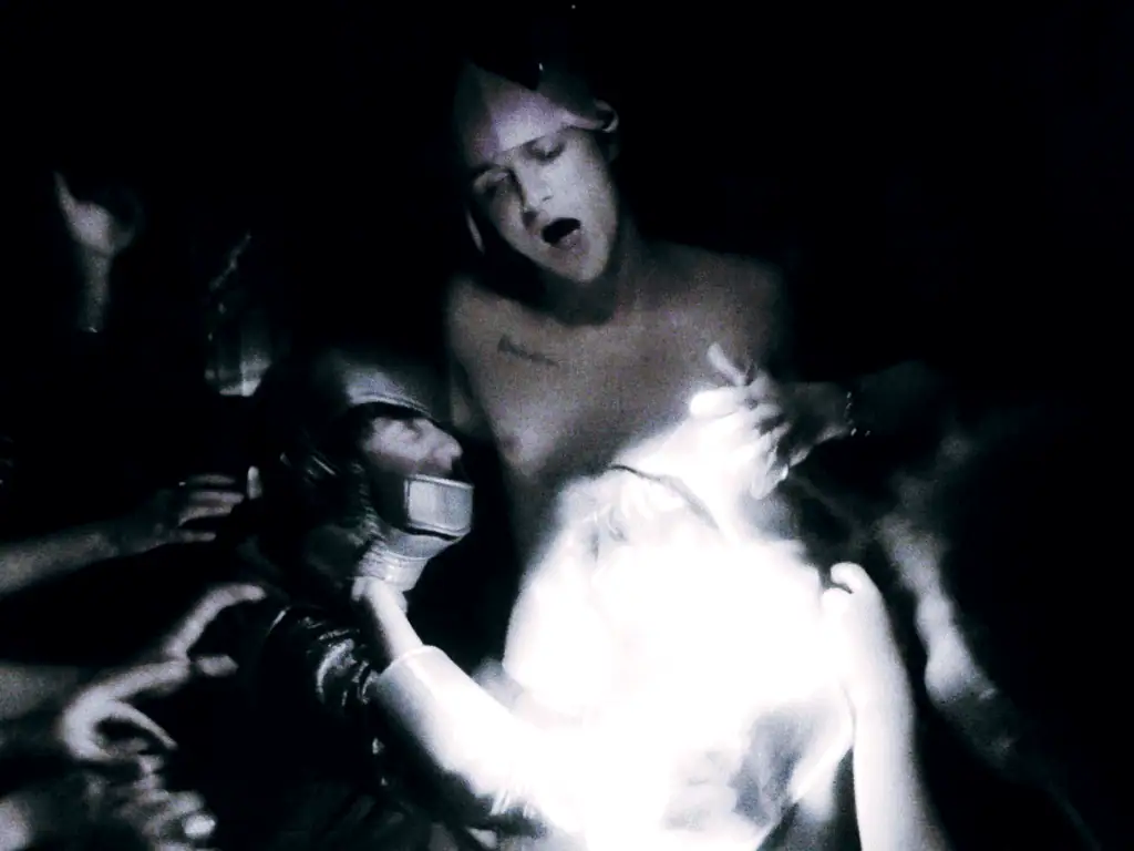Inside Die Twice's music video Jalapeno, in The Cold Magazine — still 3