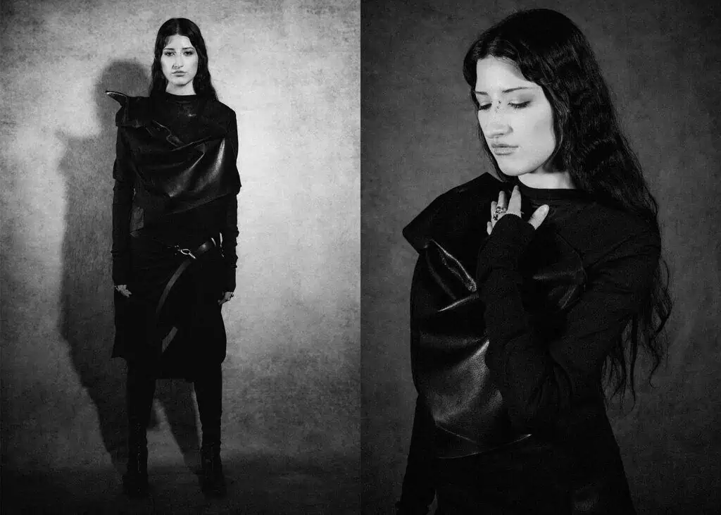 Duality fashion editorial for The Cold Magazine — look 1