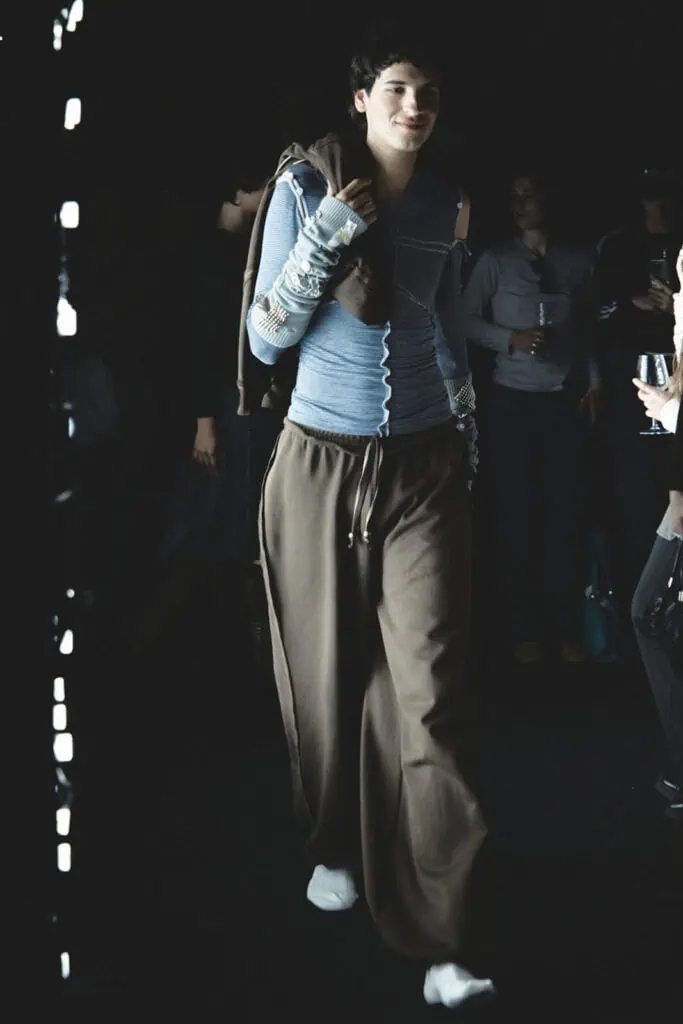 NIMPH, Barcelona's upcycled fashion brand, in The Cold Magazine — look 3