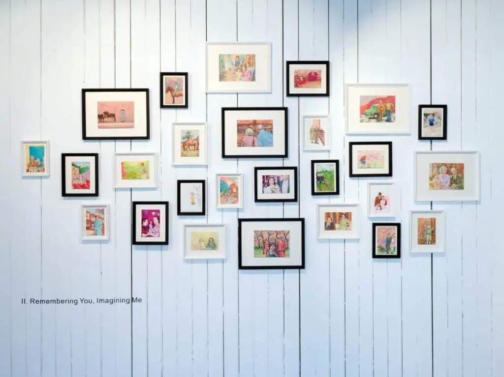Xinan Yang's paintings on memory and identity, in The Cold Magazine — artwork 2