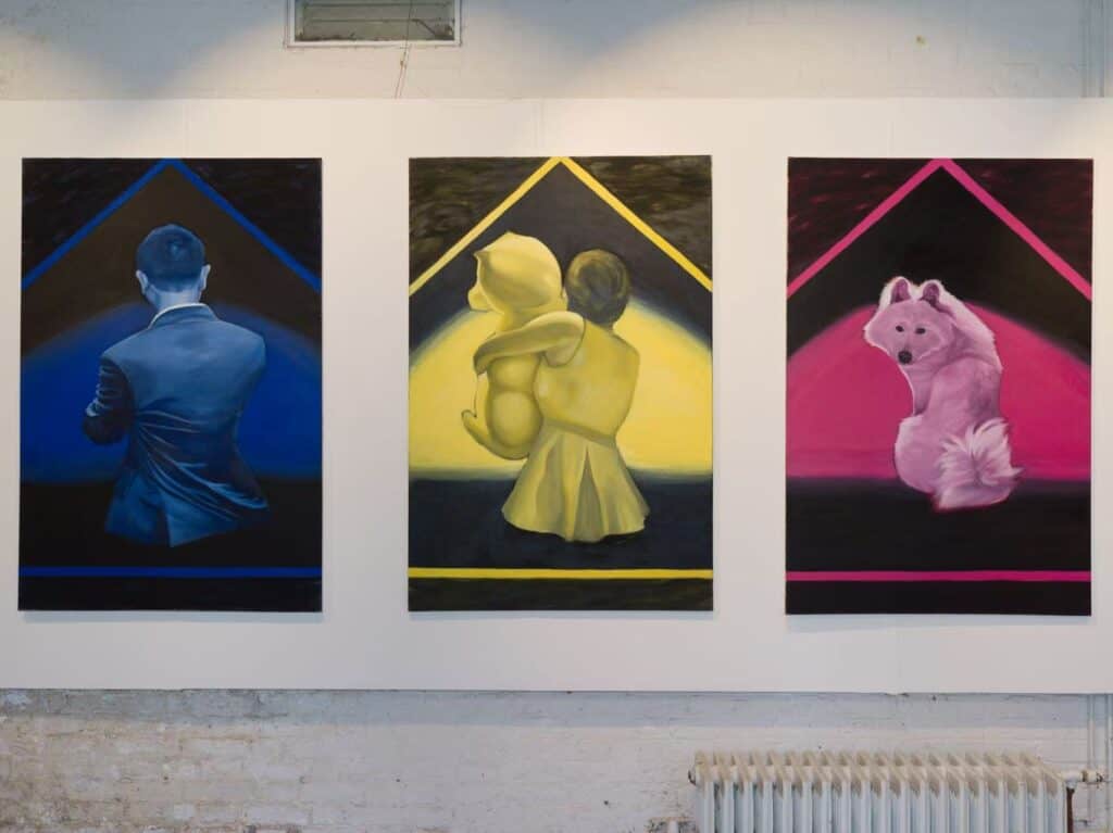 Xinan Yang's paintings on memory and identity, in The Cold Magazine — artwork 5