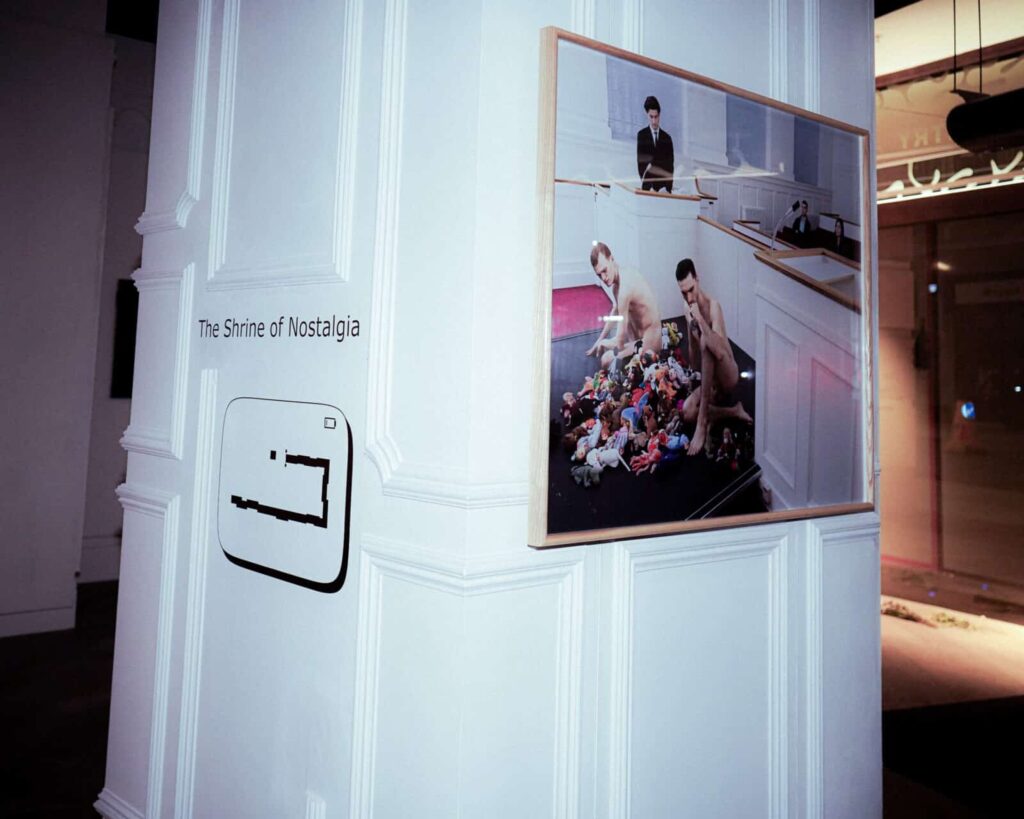 Internet Cafe, a Y2K nostalgia exhibition, in The Cold Magazine