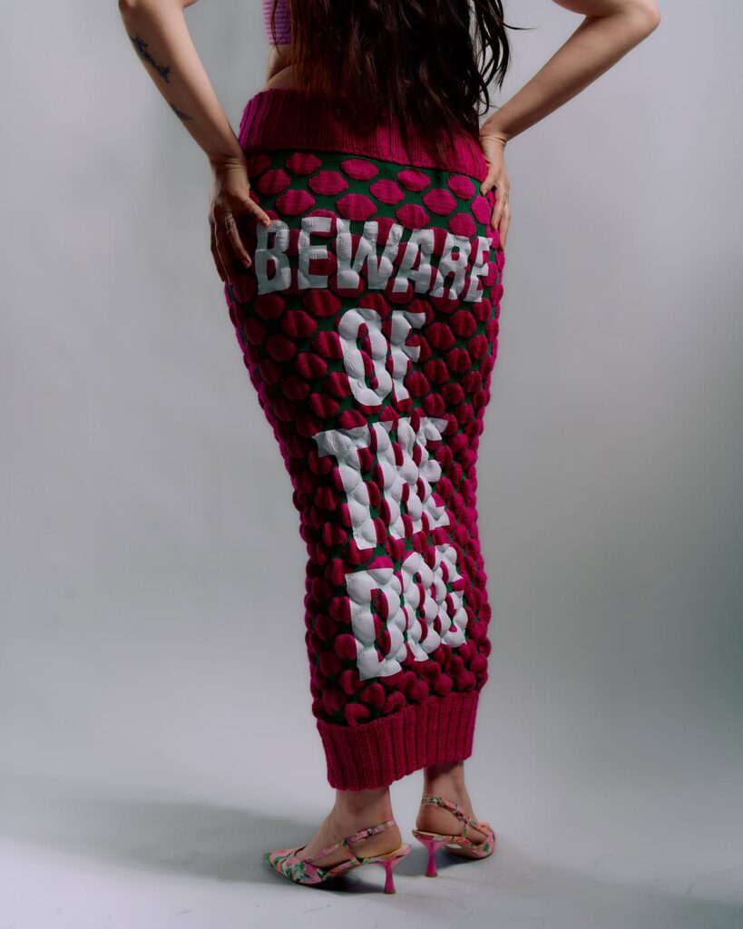 A Central Saint Martins graduate's collection, in The Cold Magazine