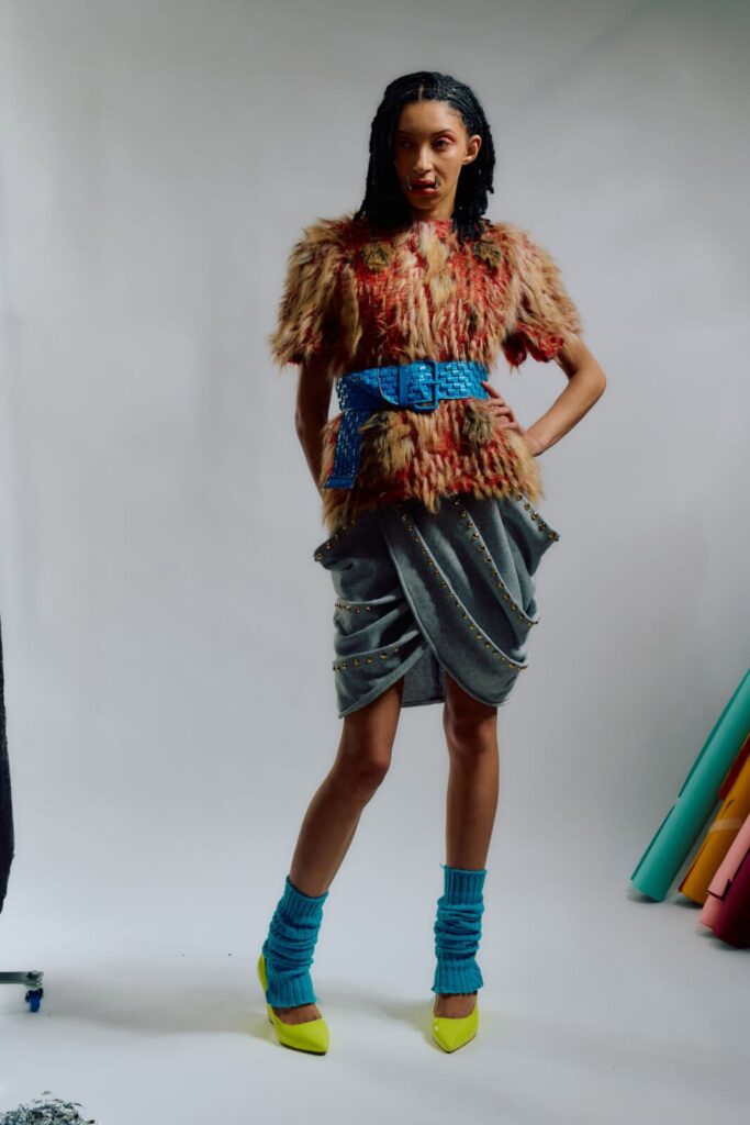 A Central Saint Martins graduate's collection, in The Cold Magazine