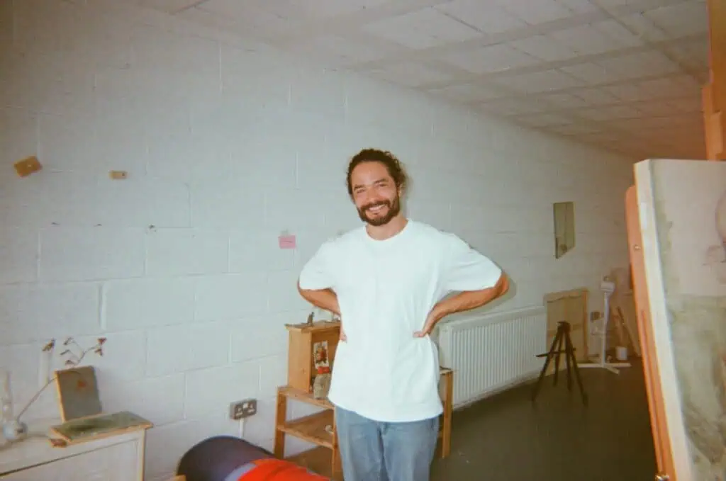 Sebastián Espejo is the Painter Finding Meaning in Fragments, photo by Carolina Vlachakou (6 of 7)