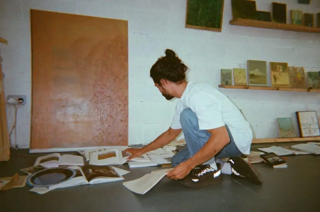 Sebastián Espejo is the Painter Finding Meaning in Fragments, photo by Carolina Vlachakou (5 of 7)