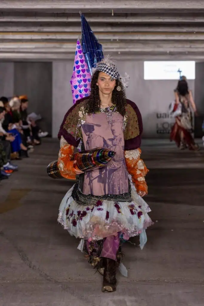 Central Saint Martins 2026 BA Fashion Show, in The Cold Magazine — look 5