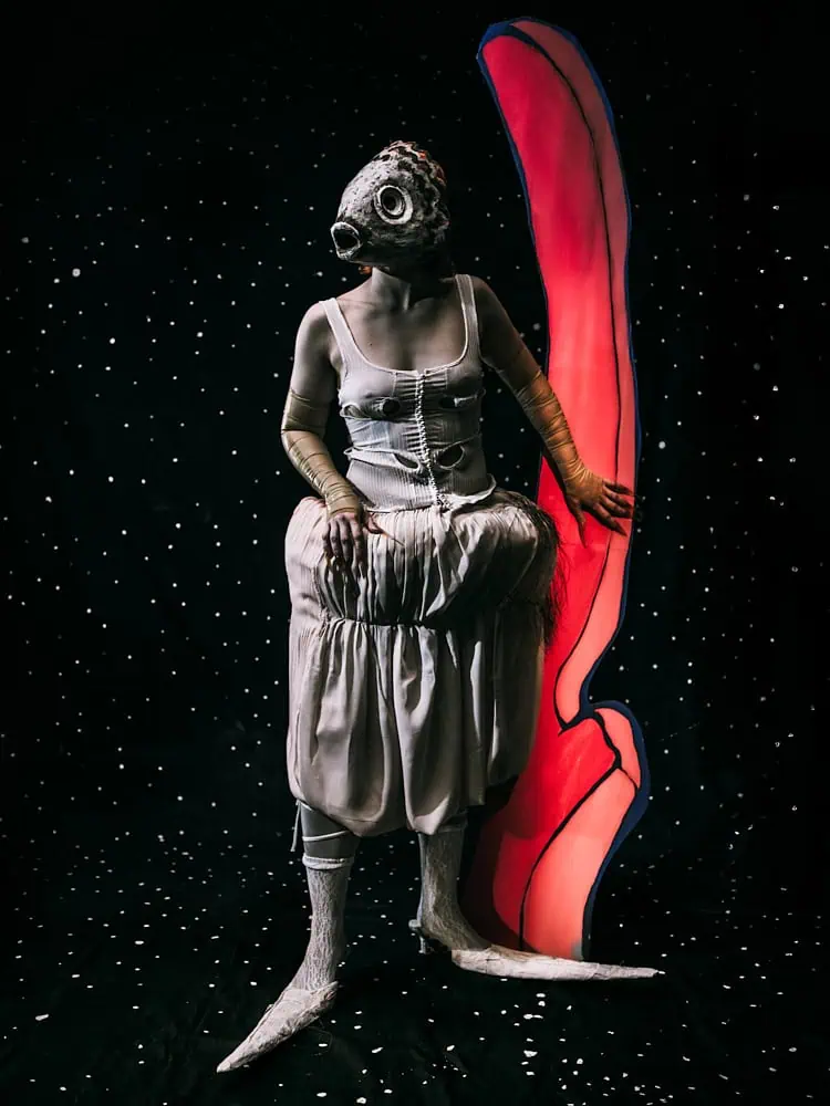Midnight Paintings fashion editorial for The Cold Magazine — look 1