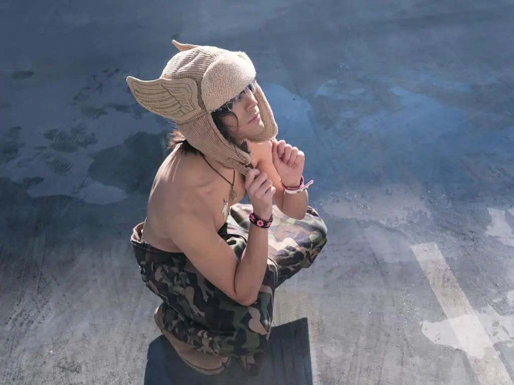 When the Ice Melts fashion editorial for The Cold Magazine — look 2