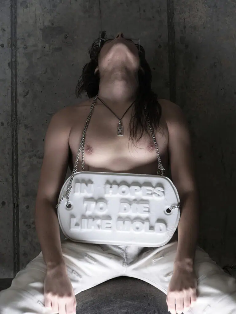 When the Ice Melts fashion editorial for The Cold Magazine — look 7