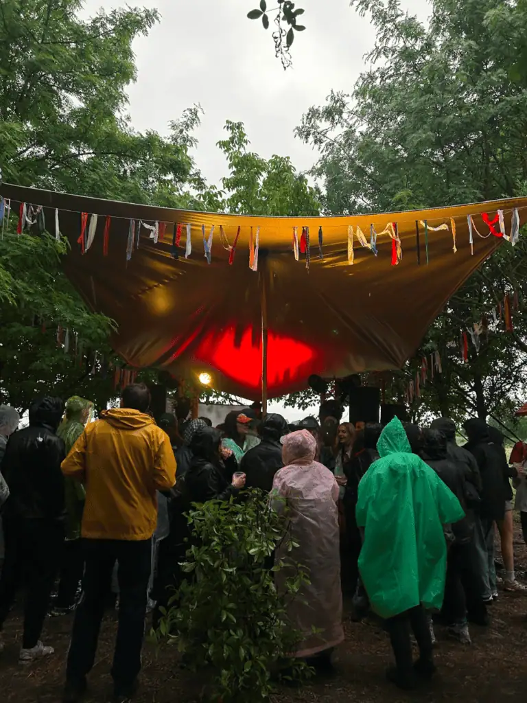 At Flash Festival, Electronic Music Meets Pasta, Wine and Sunrise Dancing (1 of 7)