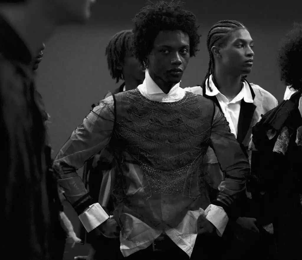 Jakarie Whitaker's fashion philosophy, in The Cold Magazine — look 5