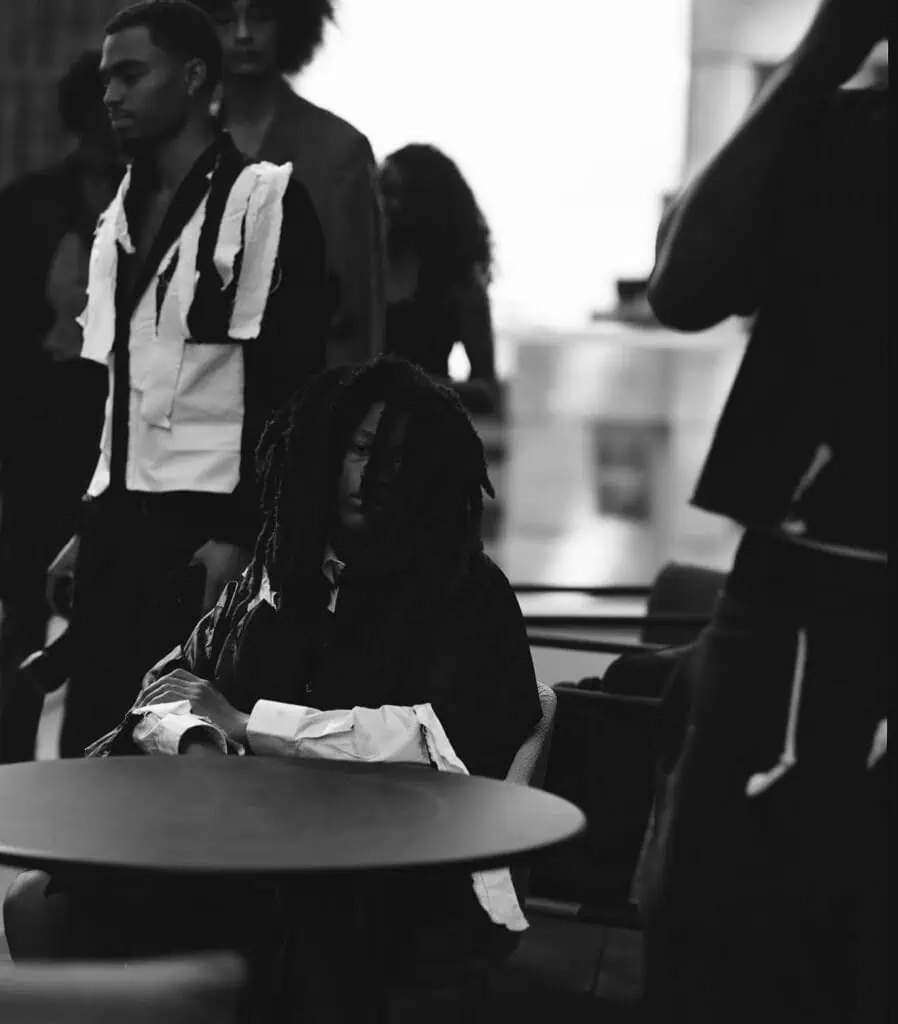 Jakarie Whitaker's fashion philosophy, in The Cold Magazine — look 1