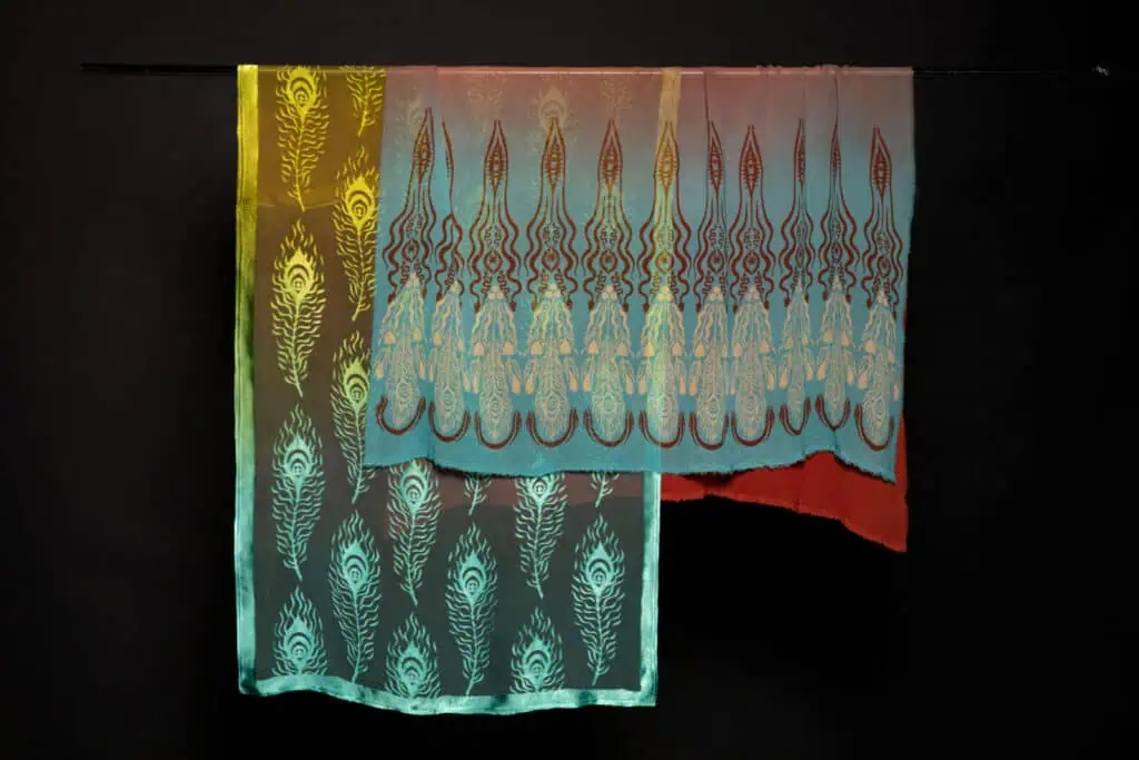 LIFENG LIAO's digital landscapes and silken materials, in The Cold Magazine — artwork 3