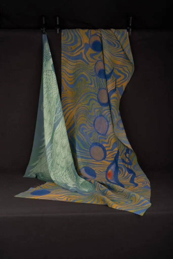 LIFENG LIAO's digital landscapes and silken materials, in The Cold Magazine — artwork 4