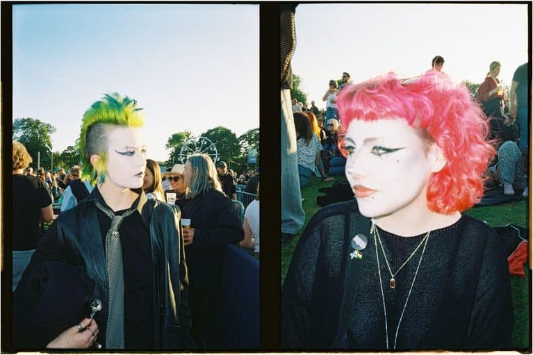 Gothic portraits at The Cure’s concert in Edinburgh