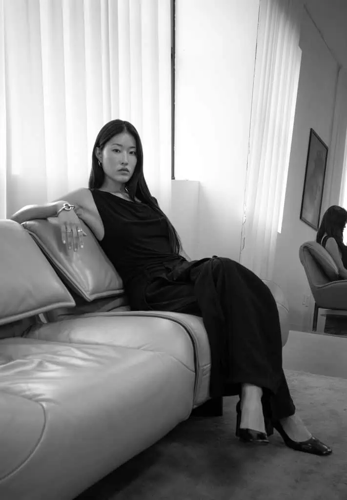 The LA brand bringing 90s minimalism back, in The Cold Magazine — look 1