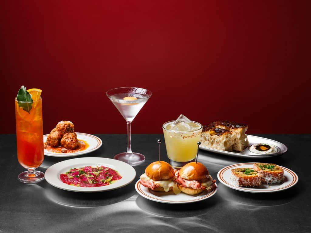 Food + Cocktail Hero Shot