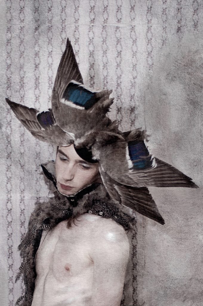 In the closet fashion editorial for The Cold magazine4