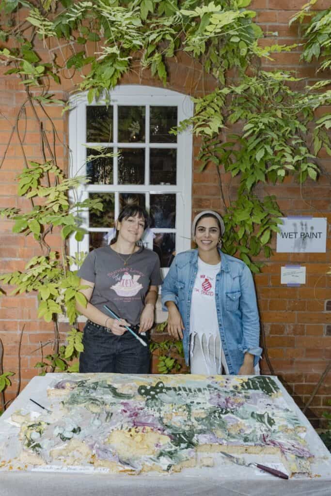 Garden experience by Nuun Cakes and Leen Kay (Berryfield Studio) at Food Art Fair