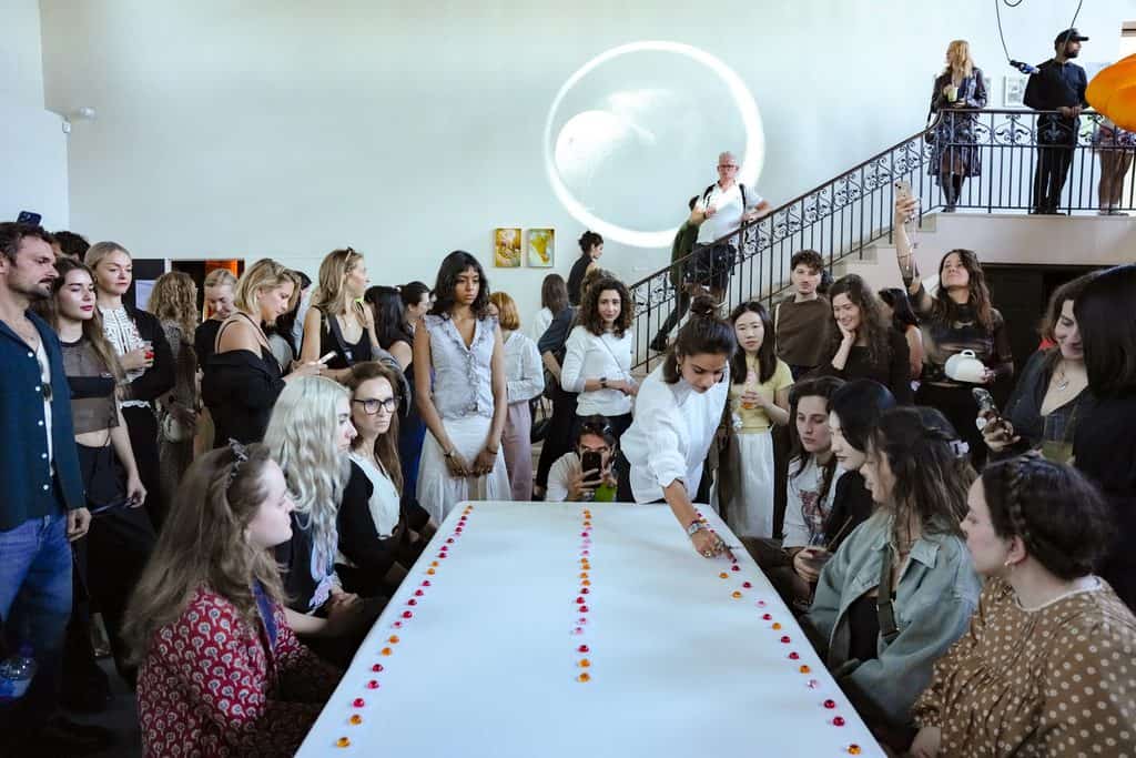 Food Art Fair long table
