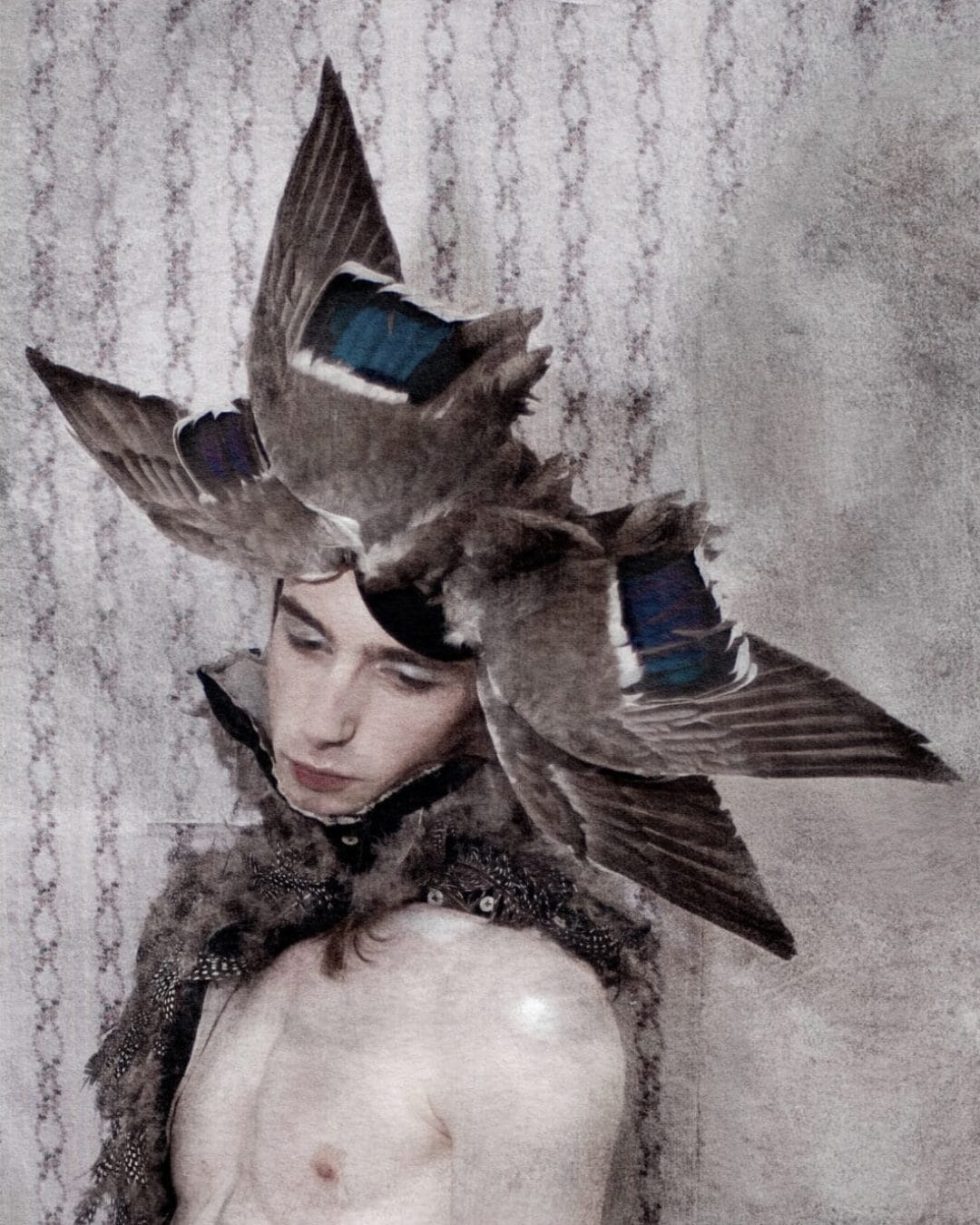 In the closet fashion editorial for The Cold magazine4